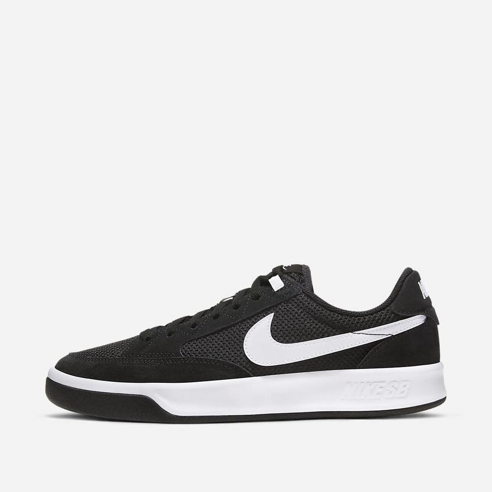 Chaussure De Skate Nike SB Adversary Noir 6358-794 Black/Black/White Homme | WDY-76457020